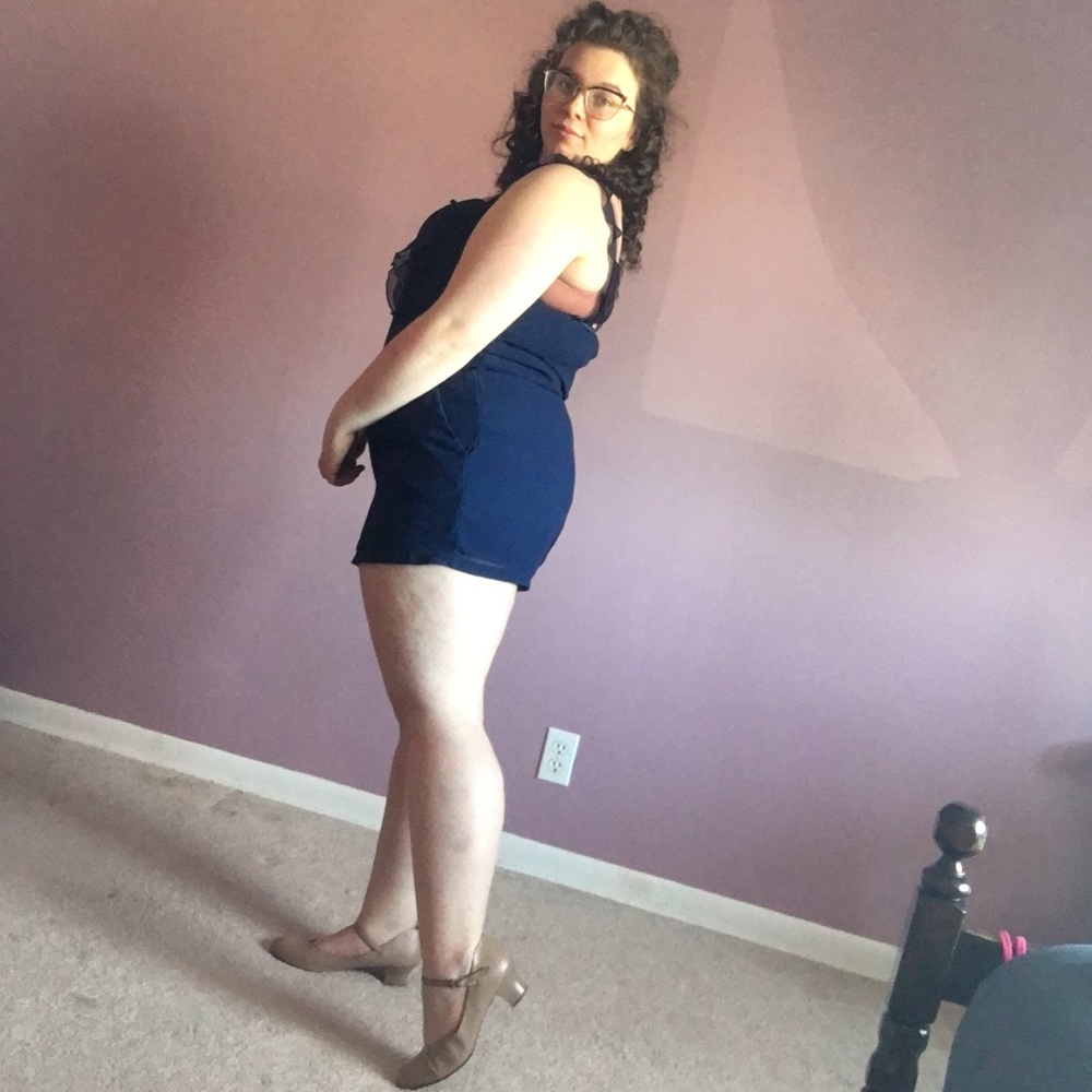 Blue Romper - Picture 2 of 5